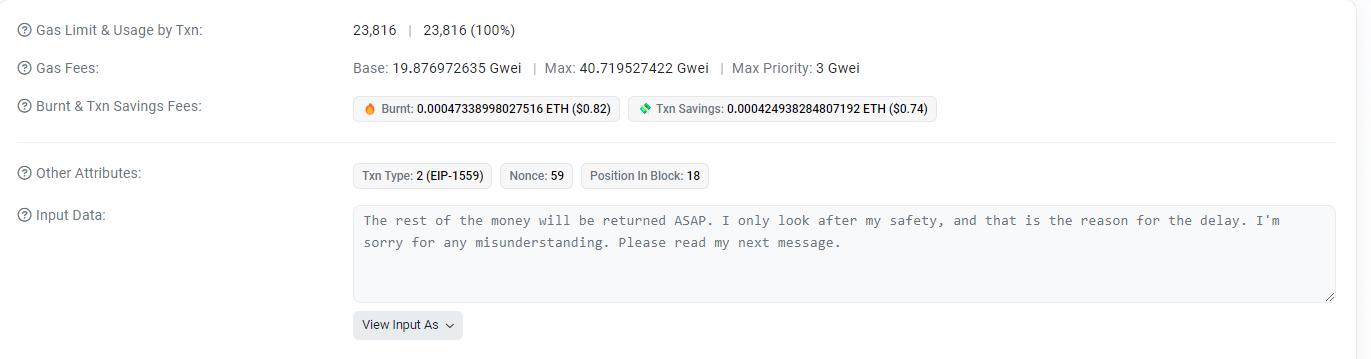 Euler Finance 攻击者道歉：将尽快退还其余资金