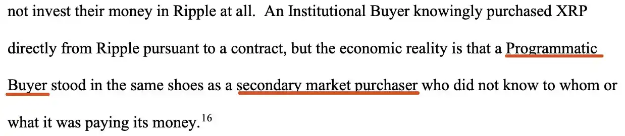 分析：XRP真的不是证券了吗？看看法院源文件怎么说