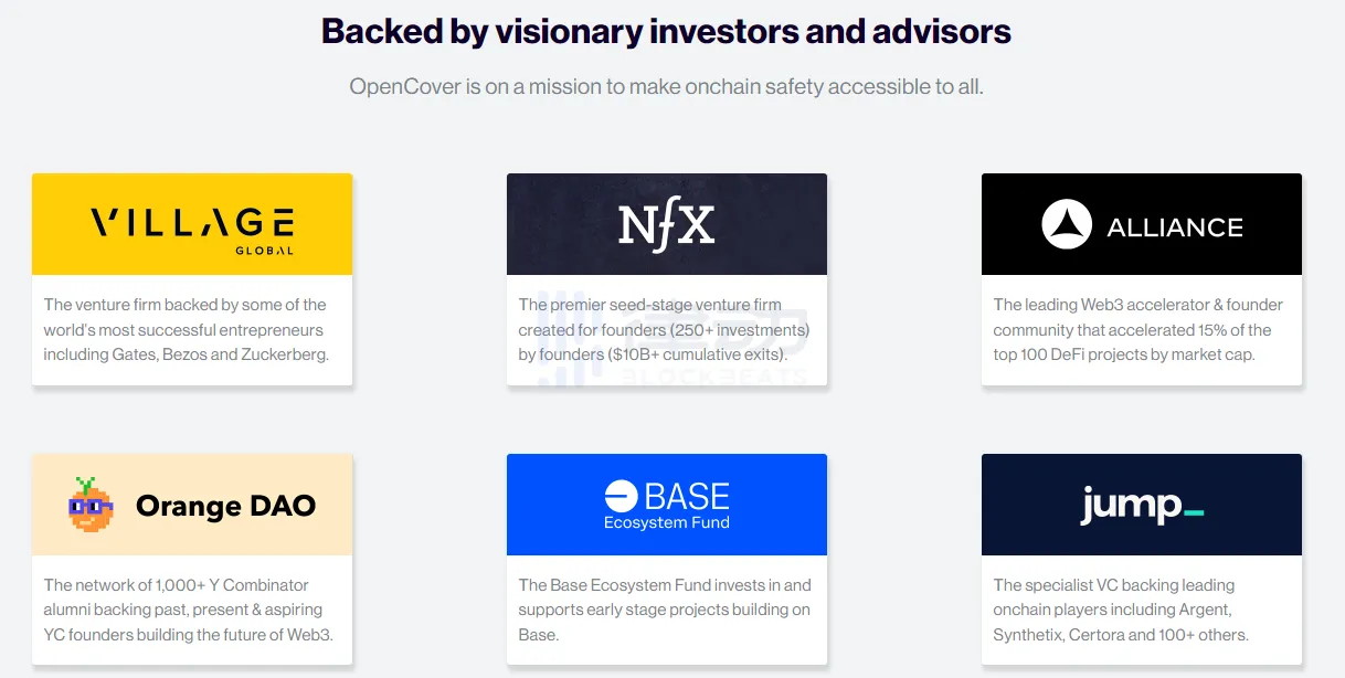 OpenCover：Jump领投的DeFi保险聚合器有何特别之处？