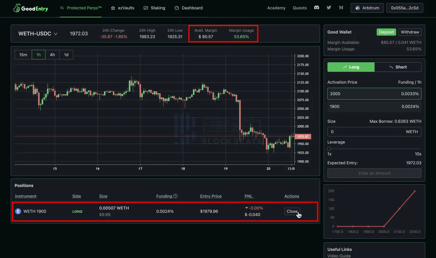 Good Entry：不被清算的Arbitrum原生永续合约