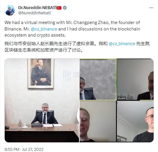 Binance CMO称伊斯坦布尔为加密中心，土耳其市场今年受到全行业高度关注