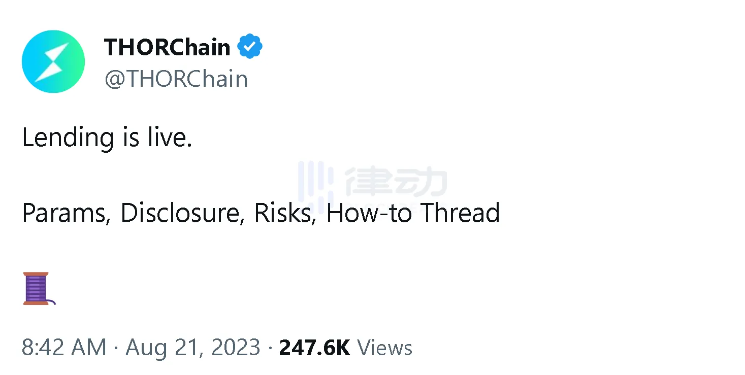 多次被盗的THORChain，在沉寂一年后想卷土重来？