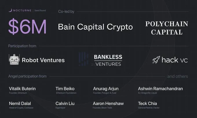 Nocturne Labs：落地「隐私地址」构想，Vitalik参投的匿名交易协议