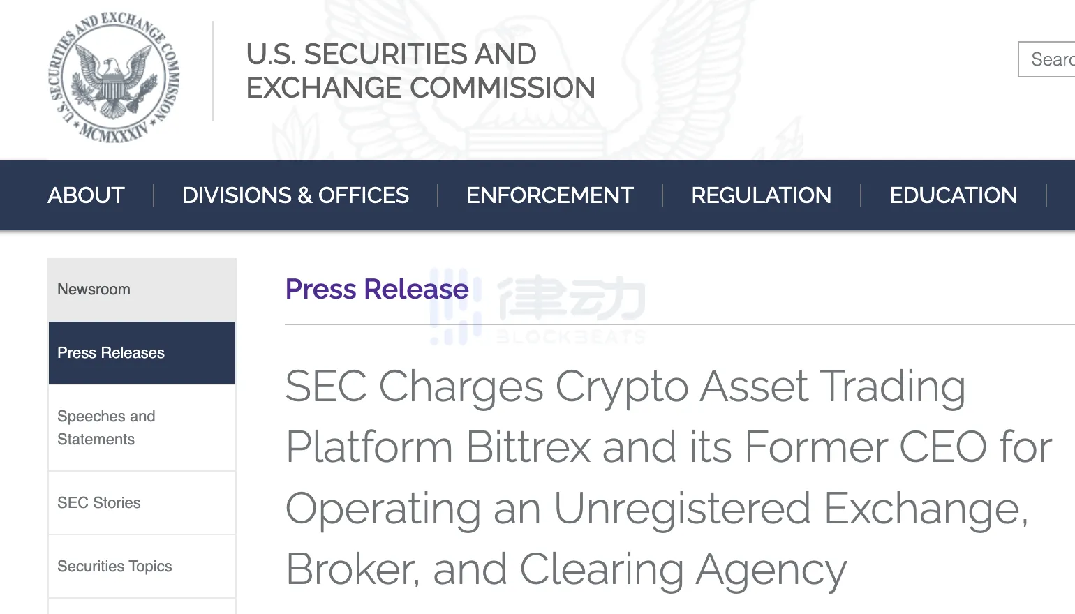 Bittrex将结束所有业务，曾经的「B网」正式成为历史