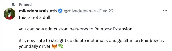 瞄准MetaMask的「猎狐行动」，如何领取Rainbow钱包积分？